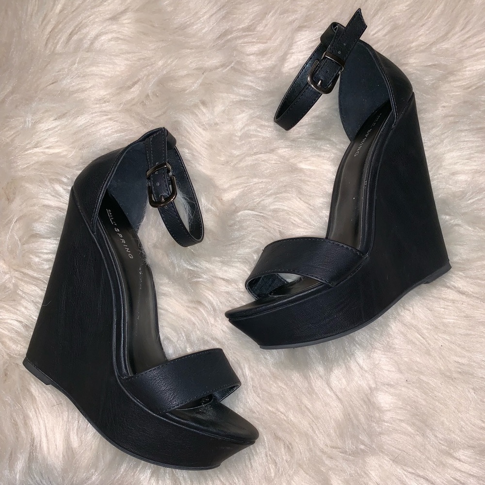 Call It Spring Ankle Strap Wedge *NEVER WORN*